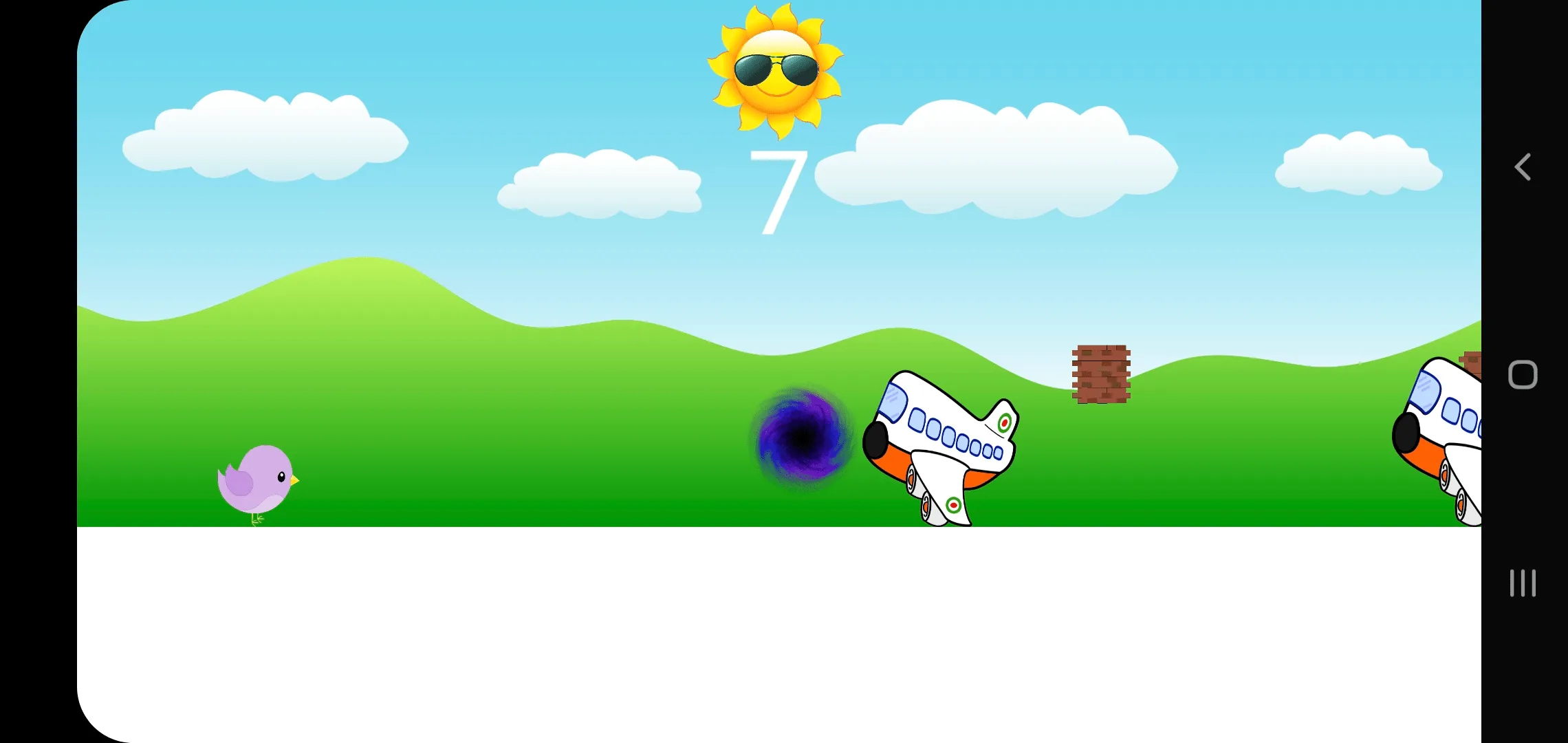 Over the planes mode (mobile)
