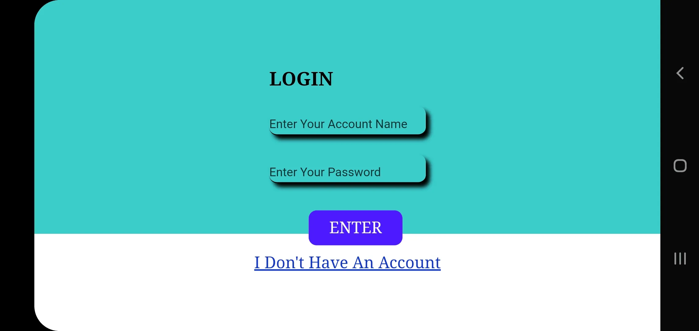 Login (mobile)