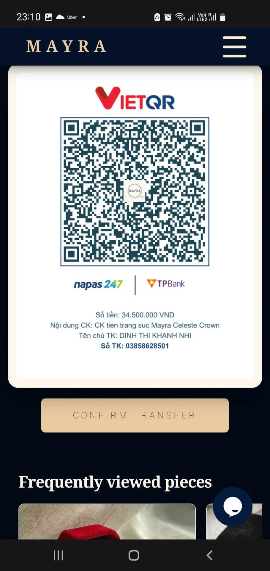 Mobile - QR Payment