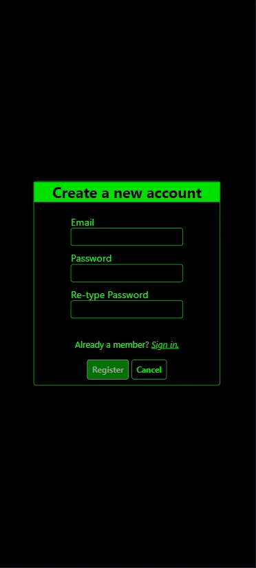 Registration