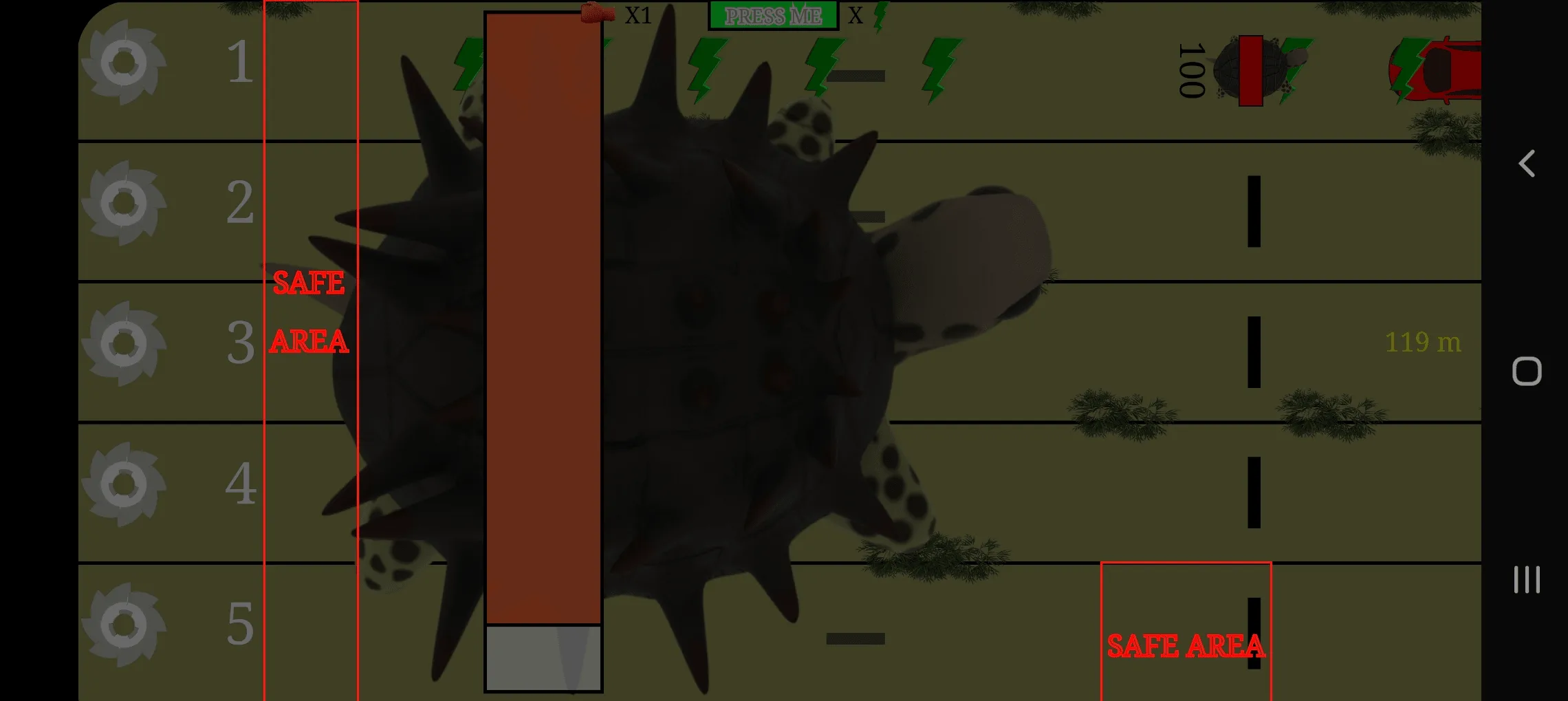 Boss intro (mobile)